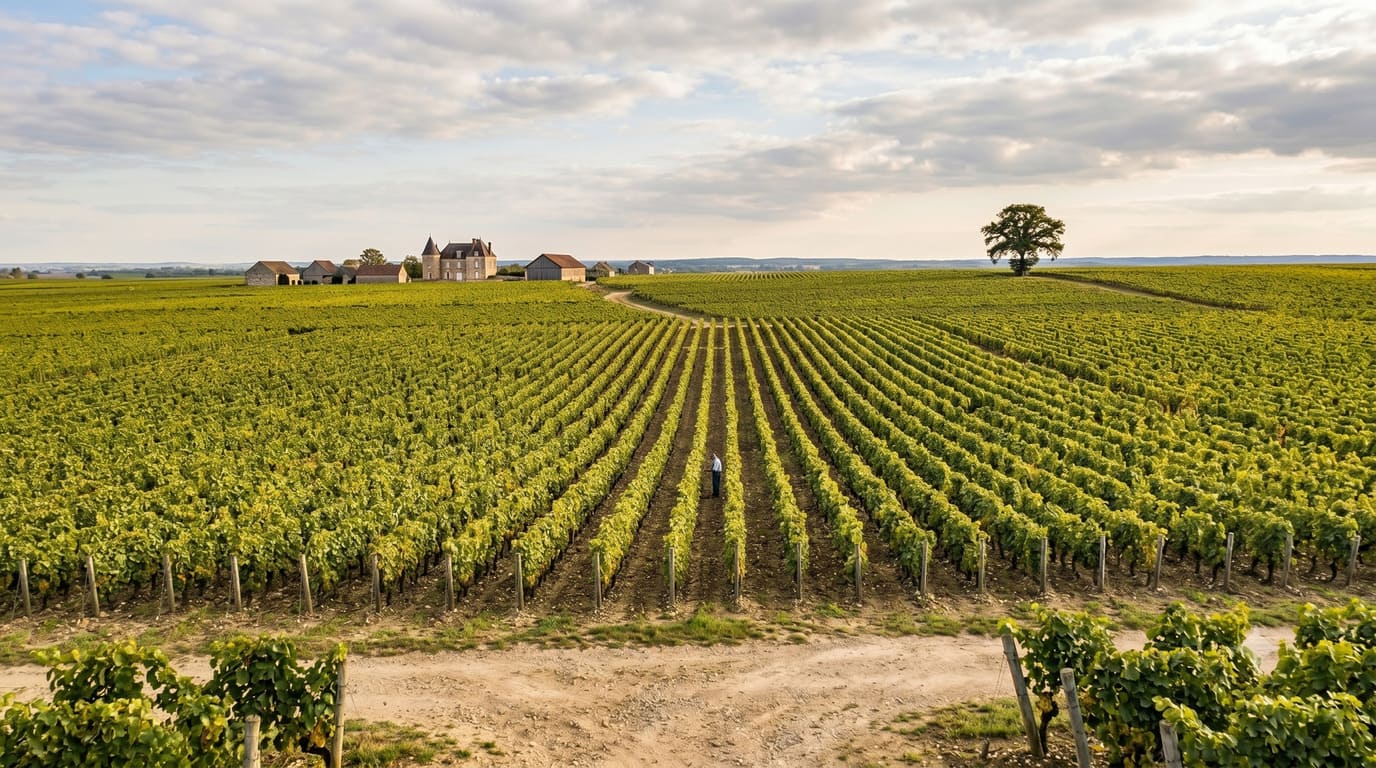 céder une parcelle vigne - Discrétion absolue